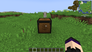 Completed flower press