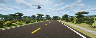 Low Flyover of Hwy 1