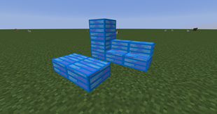 Icy blocks