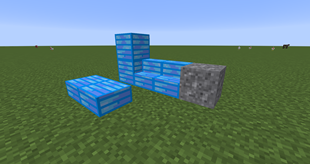 Icy blocks