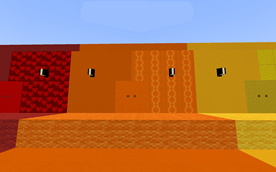 Modern blocks.