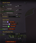 Customizable Options