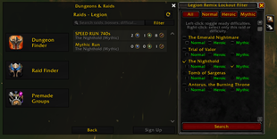 Filter by Raids