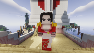 Cinematic shot from Wan Pisu (One Piece).