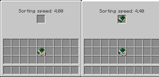 Sorter Controller Menu