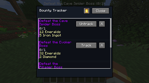 Player's Bounty Tracker w/ Bounties