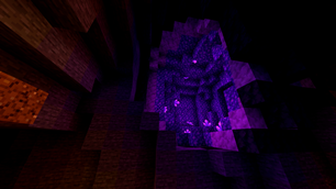 Floodfill Lighting On Amethyst Geode