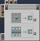 Crystal matrix recipe.