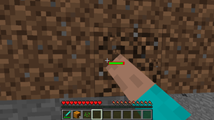 Progress bar for block damage indicator