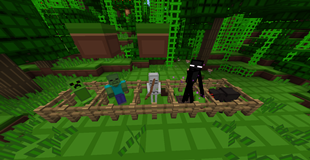 Some of the monsters