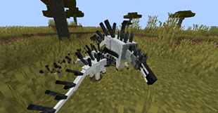 Kentrosaurus with babies in a savana plateau biome.png