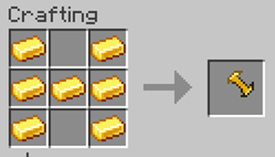 Gold Battle Axe Head Recipe