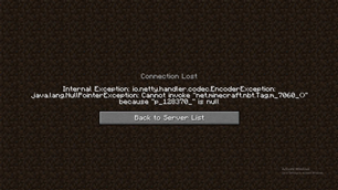 Kicked by server
