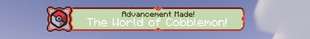 In-game look at the Cobblemon Advancement Plaques resourcepack.