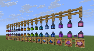 All Dyed Lanterns