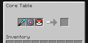 Core Table Craft Example