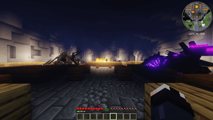 In-game look at the Isle of Berk Xaero's Minimap Icons resourcepack.