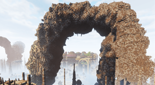 Epic World Generation +  A Crazy Structure in the Arch