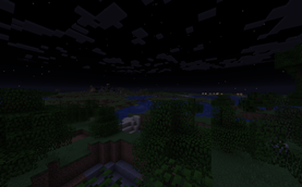 12 render with Distant Horizons mod.