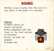 Autosmelt Modifier
