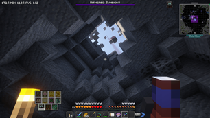 Wither Storm Hunting In a cave