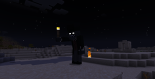 torch wielding beastman