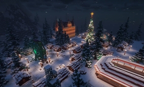 Pre-build Christmas Map
