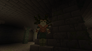 The Gorgon in her dungeon