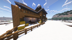 Outside