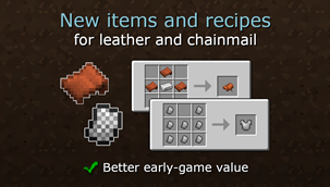 New items and recipes