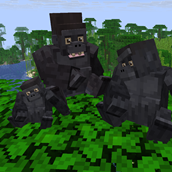 male, female and baby resting