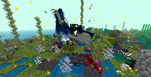 A Concavenator hunts an Ajkaceratops.