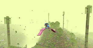 A tamed Europejara being ridden by the player.