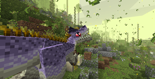 An Allosaurus searches for its prey.