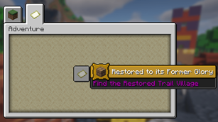 New Advancement