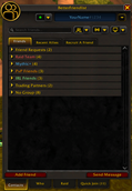 Contacts Tab