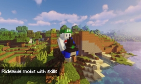 You can ride spiders!!!