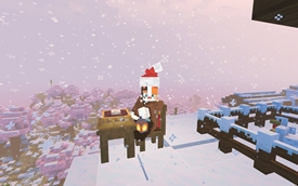 Myself enjoying a Chocolate Pie with Shaders