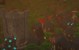 Tower in the village
