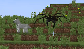 The monstrous new true arachnoid form, available in 1.3! Appears if its mood drops too low. Image credit to TheLonelyWyvern!