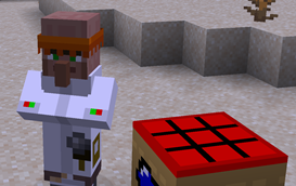 The villager with the table