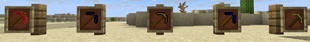 The pickaxes