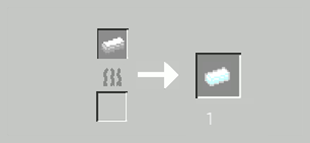 Smelt Iron Ingot for Snow Ingot