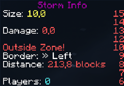 Storm info