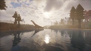 Brachiosauruss looking beyond