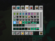 1.0.5 Functional Blocks Menu
