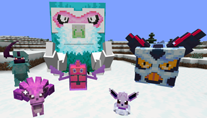 Shimmering in the ice