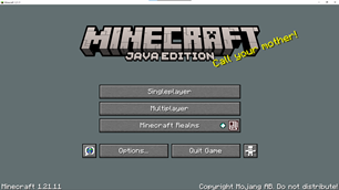 Title screen