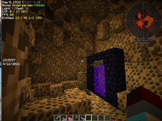 Nether Portal in Nether