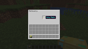 Reliquary GUI